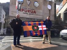 PBL flag at the Ipurua stadium